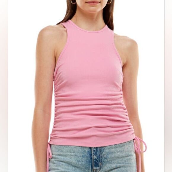 WAYF Jayce Ruched Racer Tank NWOT - Picture 1 of 7